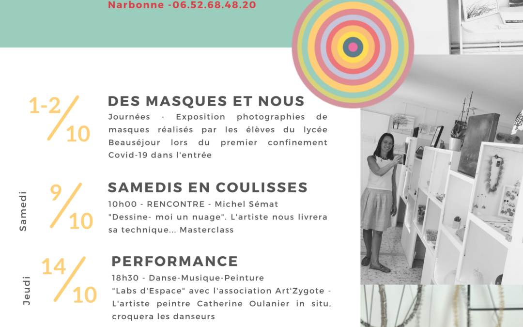 Programme octobre 2021 - Vue sur Cours Narbonne