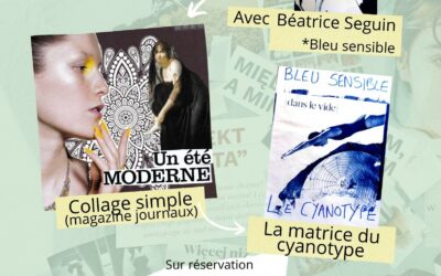 Atelier collage avec Béatrice Seguin 17 novembre 2022 !